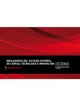 Portada Indicadores del Sistema Español de Ciencia, Tecnología e Innovación