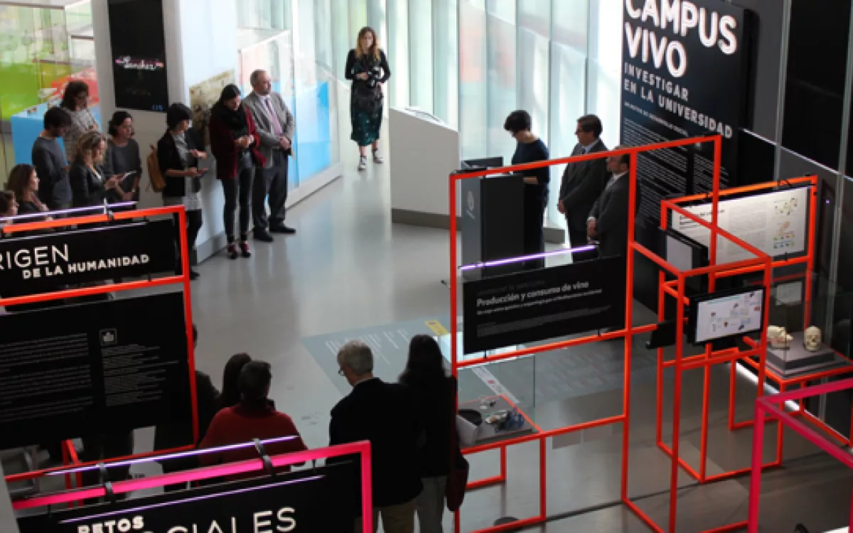El MUNCYT acoge la segunda edición de la exposición “Campus Vivo. Investigar en la Universidad”