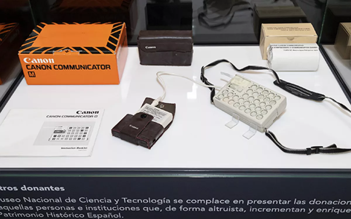 El MUNCYT renueva el espacio “Nuestros Donantes” con el dispositivo Canon Communicator 