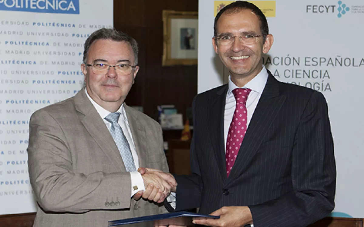 FECYT y UPM firman un convenio para acercar ciencia y sociedad 
