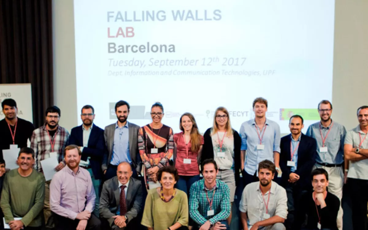 Nanotecnología y química computacional ganan la primera edición de Falling Walls Lab en Barcelona