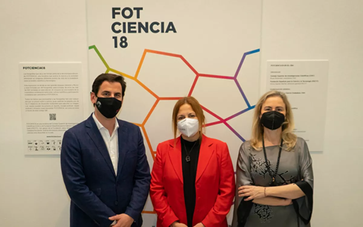 FECYT y CSIC inauguran la exposición FOTCIENCIA18 en el Círculo de Bellas Artes de Madrid