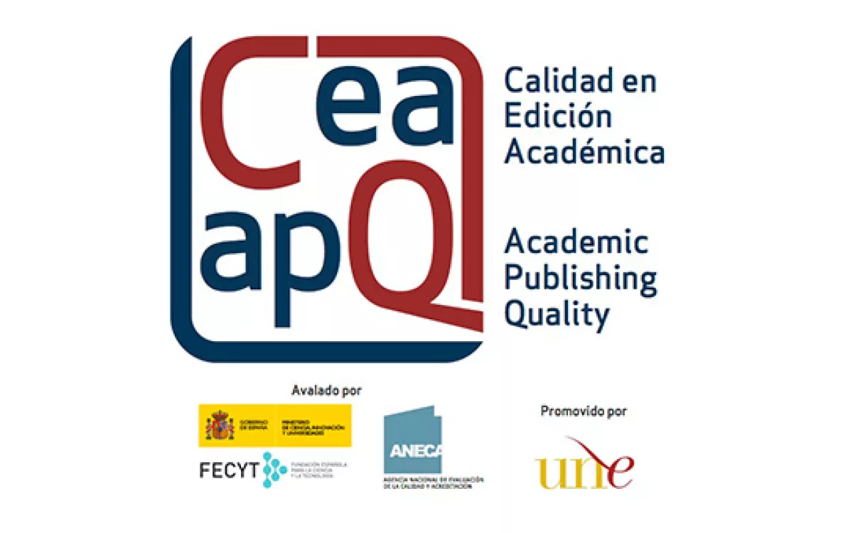 Cuatro colecciones obtienen el Sello de Calidad en Edición Académica CEA-APQ, acreditando su calidad científica y editorial