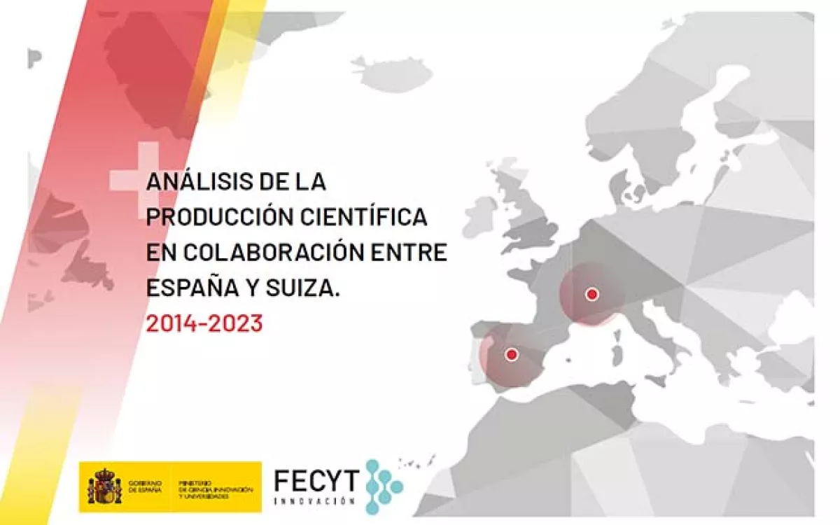 Portada Colaboración Producción Científica España-Suiza 2014-2023