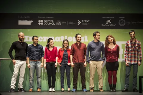 Más de 700 personas asisten a la semifinal de Famelab en Barcelona 