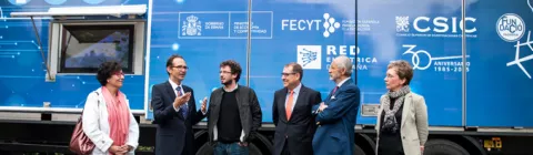 Arranca el tour por España de Movilab,  el laboratorio científico sobre ruedas