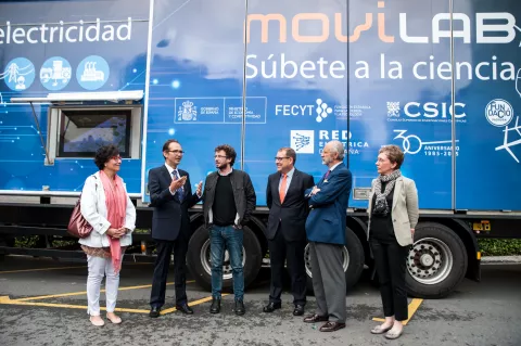 Arranca el tour por España de Movilab,  el laboratorio científico sobre ruedas