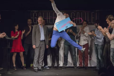  El estudiante de Biología Sanitaria, Álvaro Morales, gana la tercera edición de Famelab España 