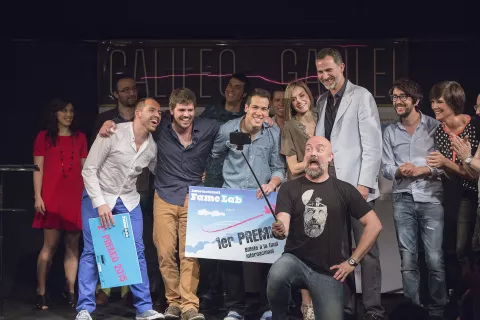  El estudiante de Biología Sanitaria, Álvaro Morales, gana la tercera edición de Famelab España 