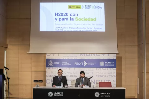 Gran participación en la jornada informativa "H2020 con y para la Sociedad"