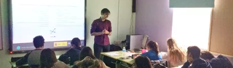 FECYT inicia el programa “Ciencia en el aula” en el que científicos e ingenieros visitan un Instituto en Londres