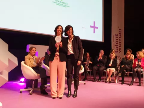 La directora general de FECYT, Paloma Domingo, participa en Talent Woman