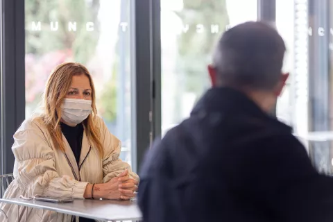  El Ayuntamiento de Alcobendas realiza una prueba piloto de asfalto sostenible en el parking del MUNCYT