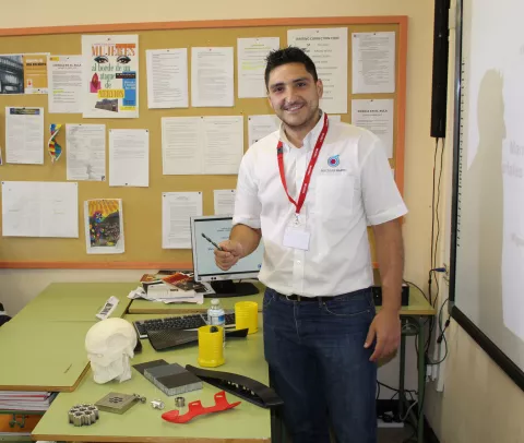 La manufactura de materiales en “Ciencia en el aula” en Londres