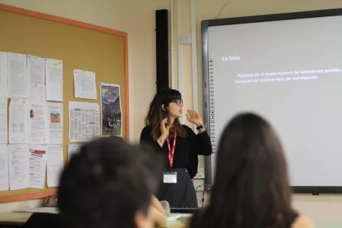 Curando corazones rotos en “Ciencia en el aula”