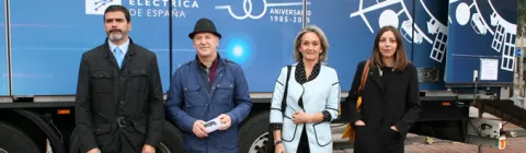 Movilab, el laboratorio científico sobre ruedas, llega a Tudela