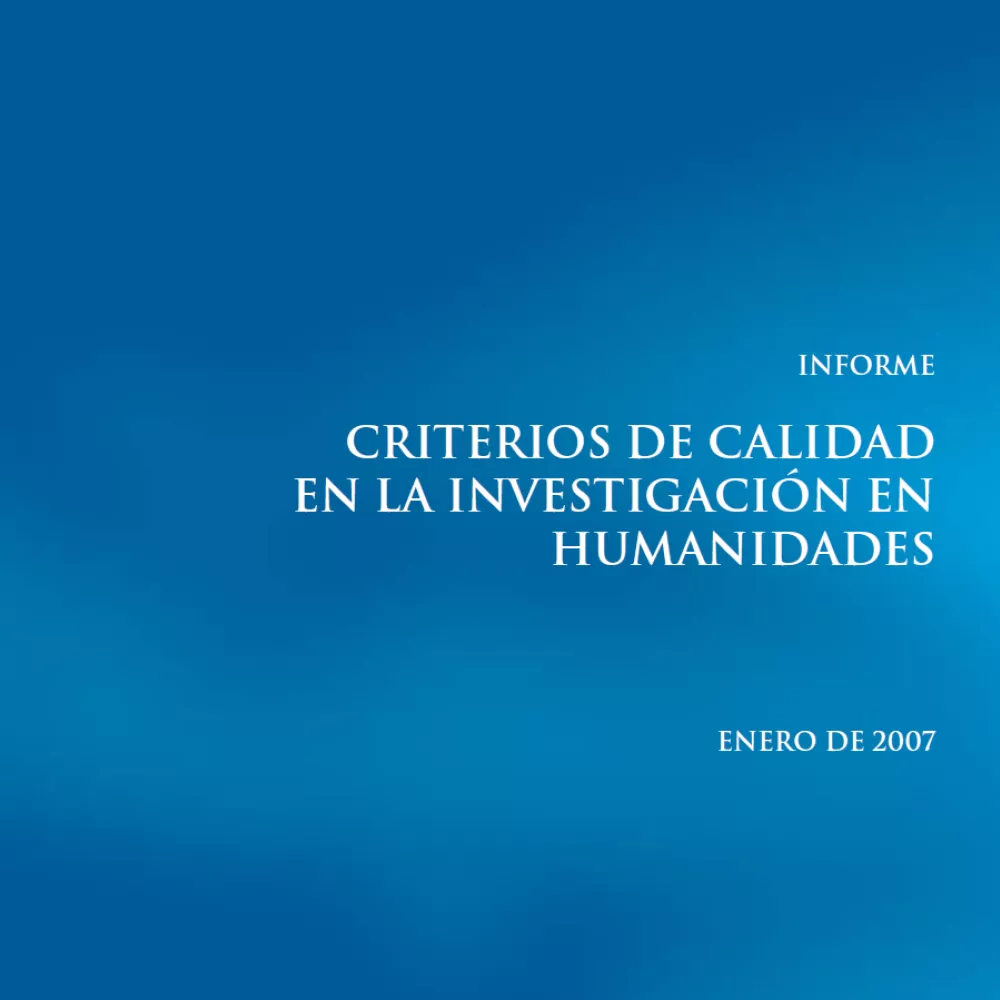 Criterios de calidad en la investigación en Humanidades