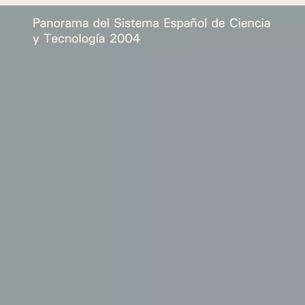 Panorama del Sistema Español de Ciencia y Tecnología 2004