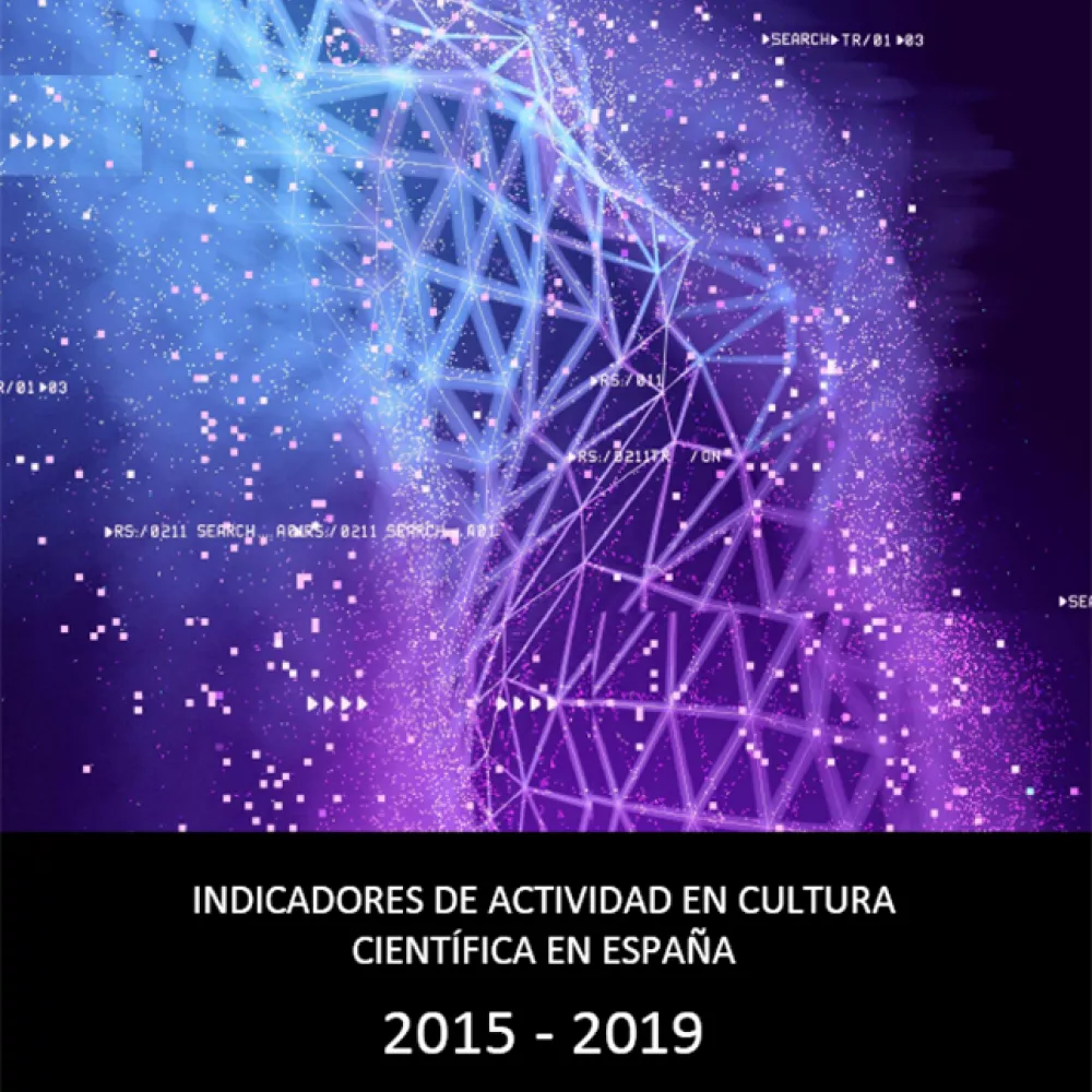 Indicadores de actividad en cultura científica en España 2015 - 2019