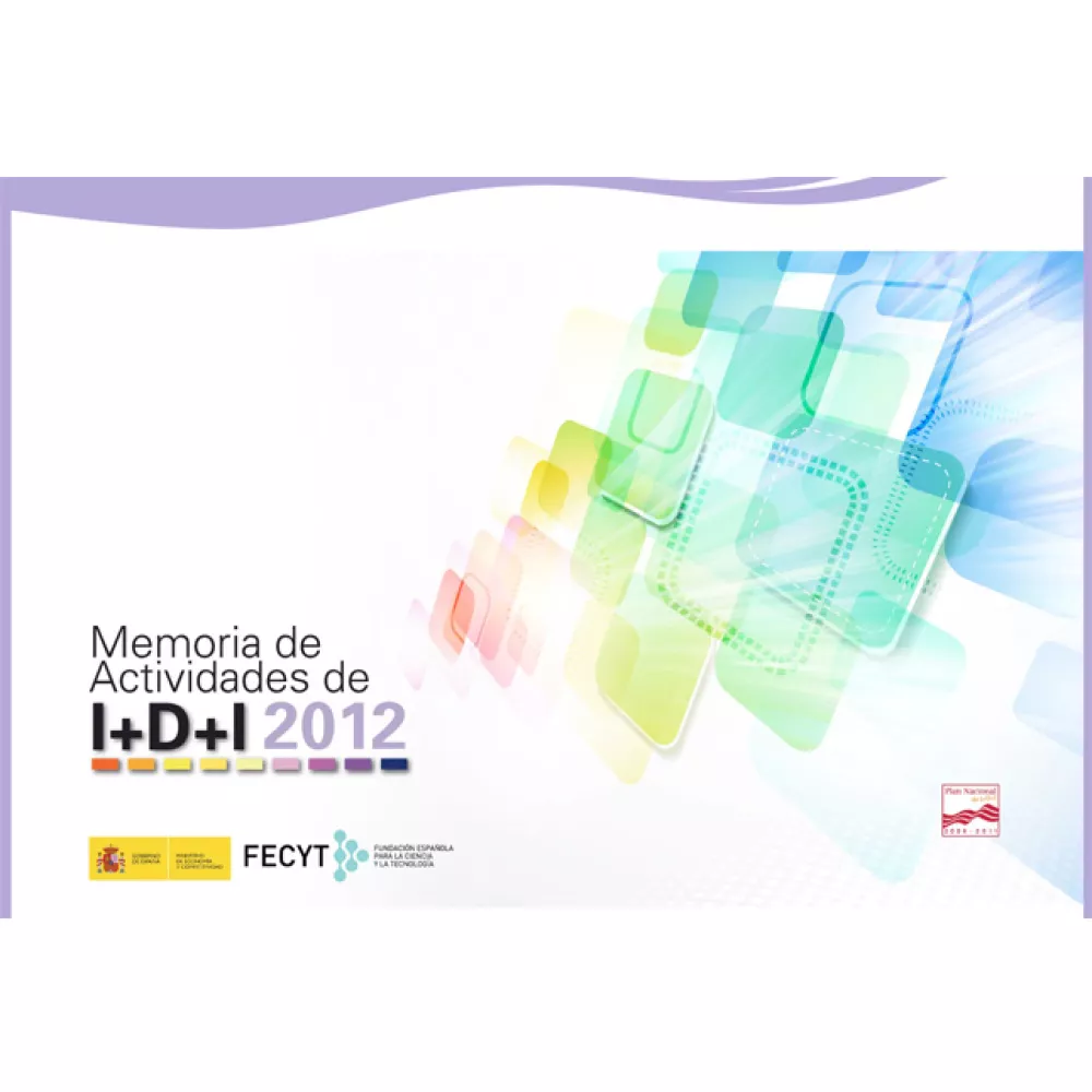 Memoria de Actividades de I+D+I 2012 