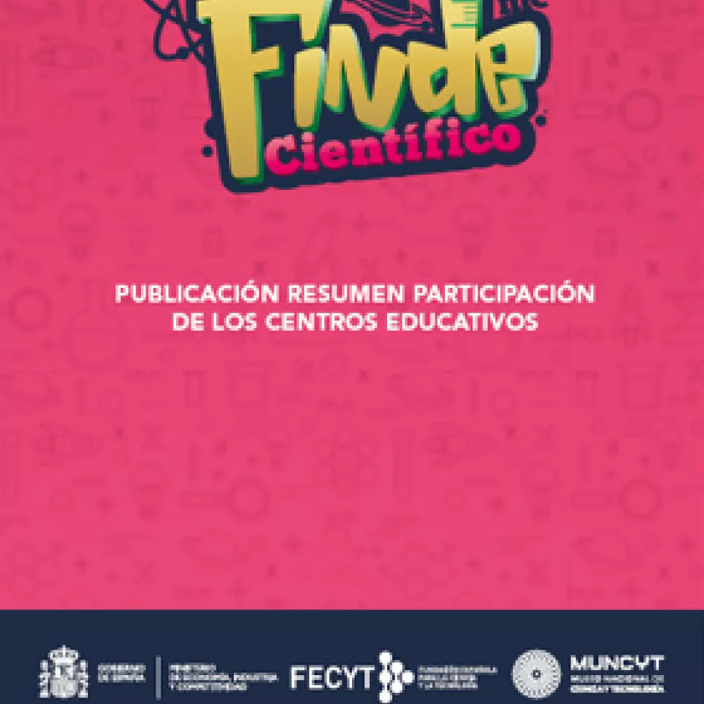 Publicación resumen de la participación de los centros educativos en Finde Científico 2017