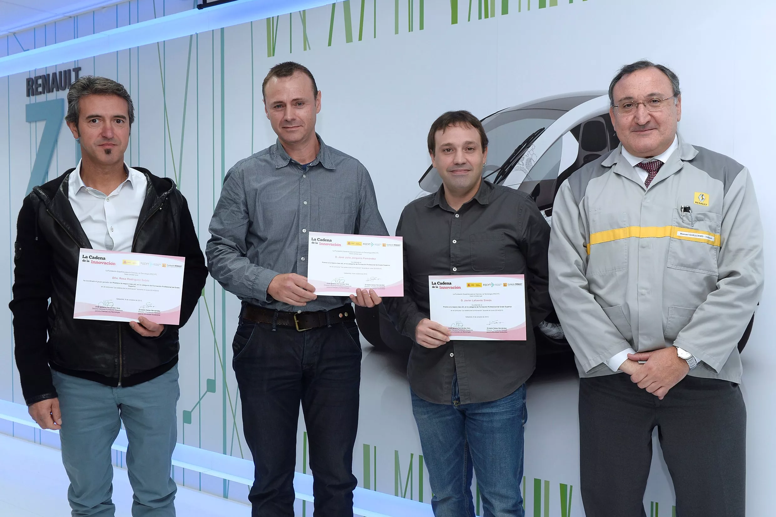 FECYT, la Fundación Renault para la Movilidad Sostenible y CETEM entregan los premios de la Cadena de la Innovación