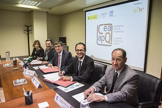 ANECA, FECYT y UNE ponen en marcha el sello de calidad para colecciones científicas
