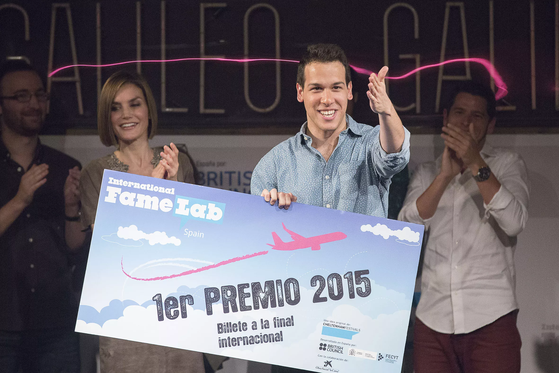  El estudiante de Biología Sanitaria, Álvaro Morales, gana la tercera edición de Famelab España 