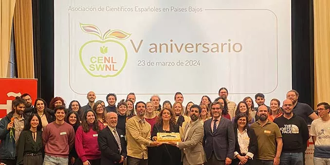 FECYT participa en el 5º aniversario de la Asociación de Científicos Españoles en los Países Bajos