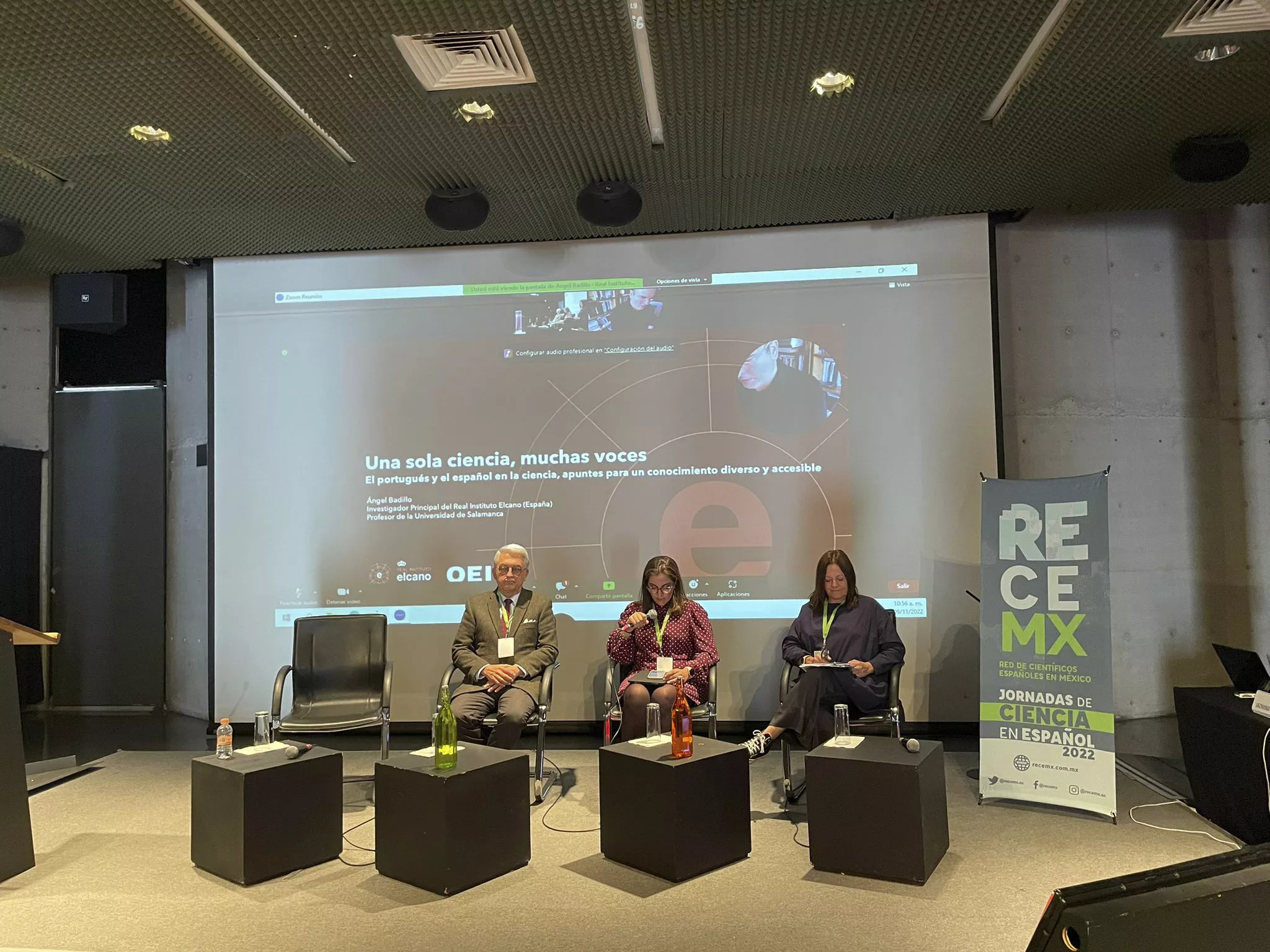 FECYT participa en las jornadas de Ciencia en Español en México