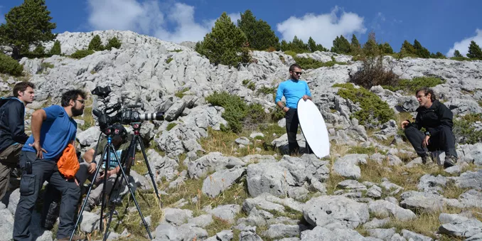 Comienza el rodaje del documental sobre el pasado del clima  “Chasing traces from the past”