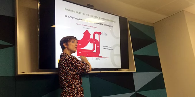 FECYT celebró un taller sobre el talento investigador más allá del ámbito académico