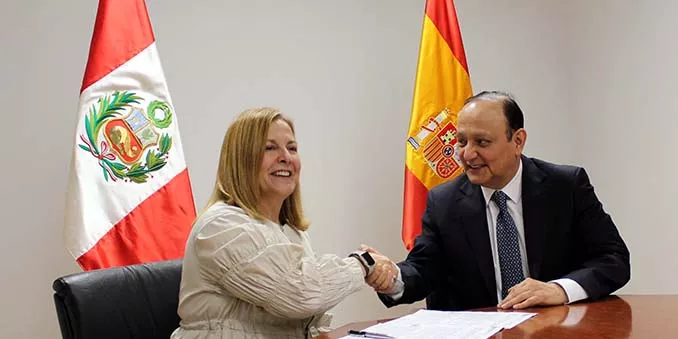 FECYT firma un convenio de colaboración con el Consejo Nacional de Ciencia, Tecnología e Innovación Tecnológica, CONCYTEC, de Perú