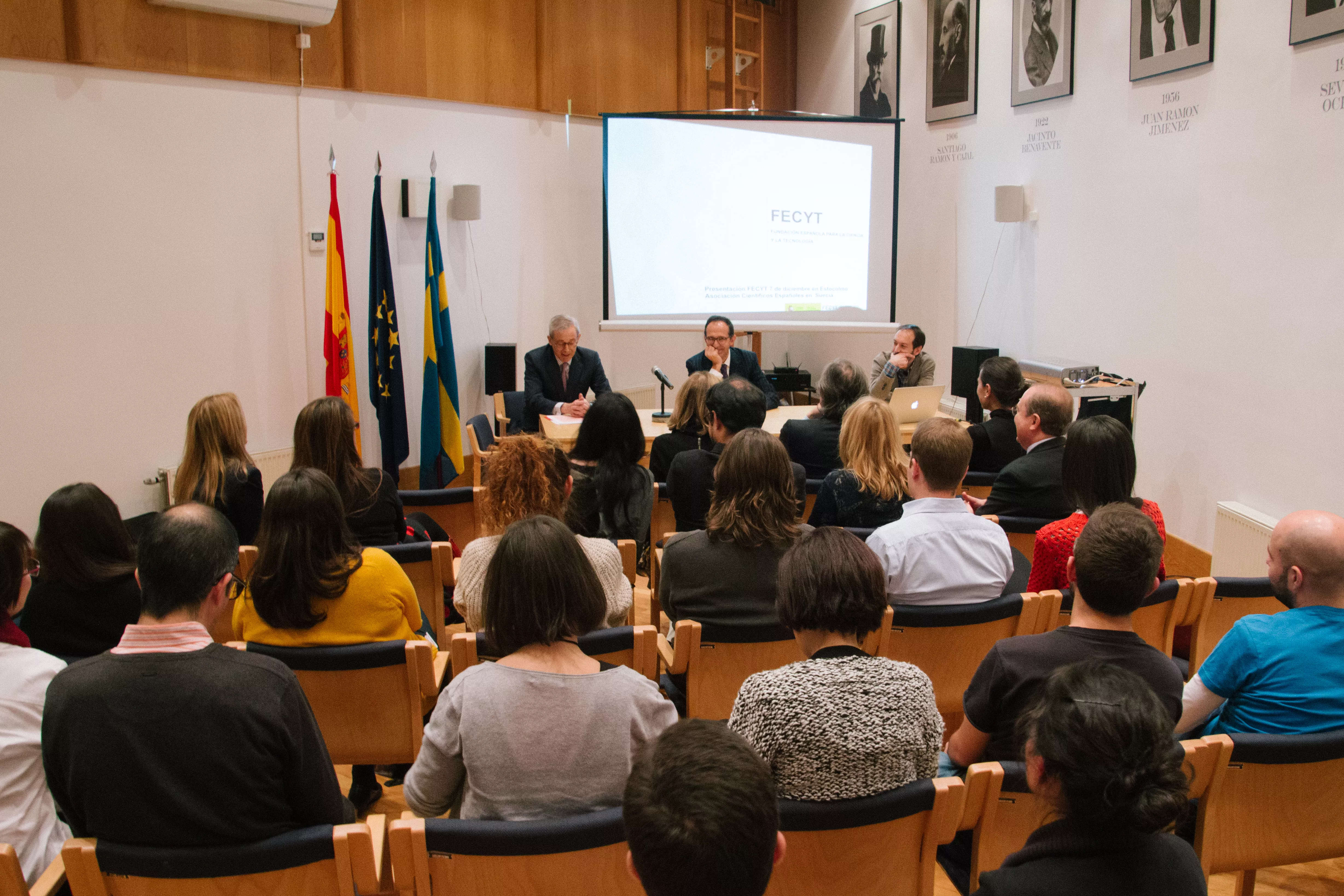 La Asociación de Científicos Españoles en Suecia celebra en Estocolmo su segunda asamblea general 