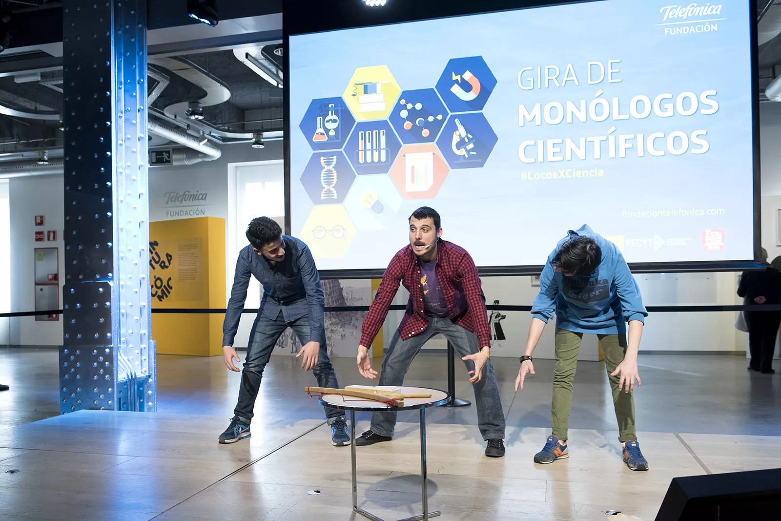 Llega a Madrid la gira "monólogos científicos" para alumnos y profesores de 3º y 4º de la ESO