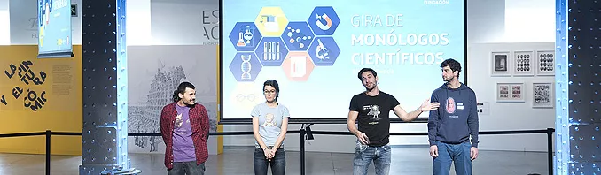 Llega a Madrid la gira "monólogos científicos" para alumnos y profesores de 3º y 4º de la ESO