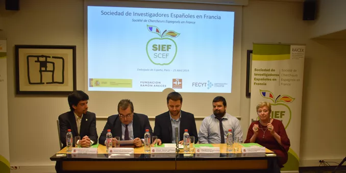 Se presenta la Sociedad de Investigadores Españoles en Francia (SIEF)