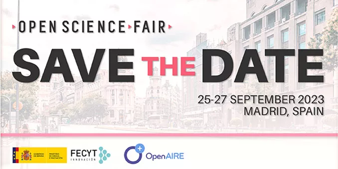 FECYT participa en la organización de Open Science Fair Conference 2023