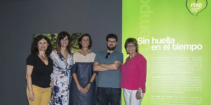 FECYT y RTVE inauguran la exposición de fotografía ‘Sin huella en el tiempo’