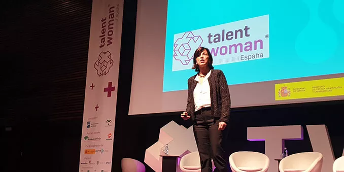 La directora general de FECYT, Paloma Domingo, participa en Talent Woman